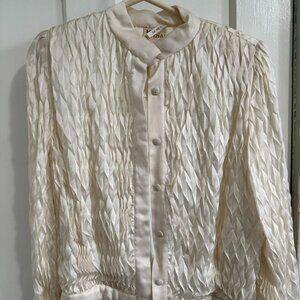 Vintage Krizia silk bomber jacket-perfect condition! Size L (10)